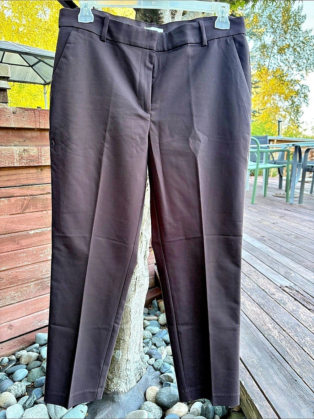 H&M Dress Pants in dark brown US 14 NWOT